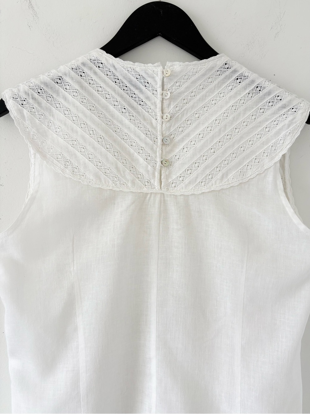 Y2K Tristan & Iseut Boho Romantic Sleeveless Blouse - Picture 4 of 9